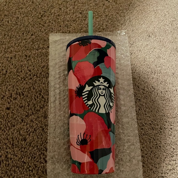 Starbucks Poppy Stainless Steel Tumbler